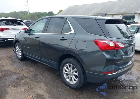 2020 Chevrolet Equinox Awd Lt 1.5L Turbo из США, поврежденный, VIN 3GNAXUEV8LS558291